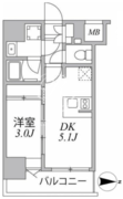 シーフォルム住吉 201 間取り図 ?>