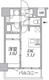 シーフォルム住吉 703 間取り図