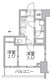 シーフォルム住吉 1006 間取り図