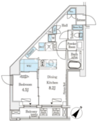 エトワール駒沢大学 505 間取り図