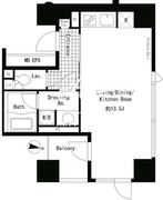 パークアクシス渋谷神南 405 間取り図