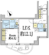 ドゥーエ五反田 503 間取り図