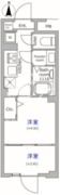 グローリオシェルト池袋本町 407 間取り図