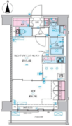 ジェノヴィア本所吾妻橋スカイガーデン 107 間取り図