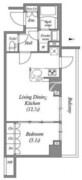 ジェノヴィア本所吾妻橋スカイガーデン 412 間取り図