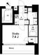 中目黒ウエスト 905 間取り図