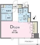 ドゥーエ南麻布 704 間取り図