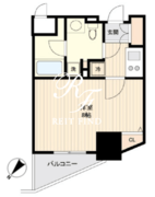 ドゥーエ幡ヶ谷 1401 間取り図