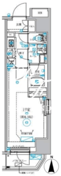 リルシア森下 402 間取り図