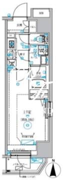 リルシア森下 602 間取り図