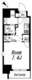 アーバンパーク住吉2 701 間取り図