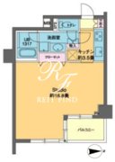 カスタリア高輪 506 間取り図