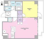 コンフォリア三田トロワ 603 間取り図