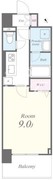キャナルテラス品川 302 間取り図