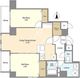 ミノアカ新御徒町 101 間取り図