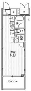 アーデン芝公園 504 間取り図