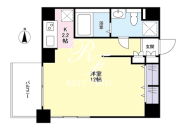 スタイリオ恵比寿SKY 303 間取り図