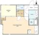 ルオーレ武蔵小山 401 間取り図