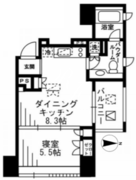 プライムアーバン四谷外苑東 303 間取り図 ?>