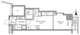 レジディア入谷 401 間取り図