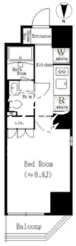 墨田ＭＩＫＡＧＥ 701 間取り図
