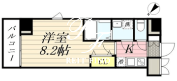 グランパセオ田端 A-1002 間取り図