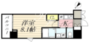 グランパセオ田端 B-302 間取り図