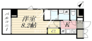 グランパセオ田端 B-303 間取り図