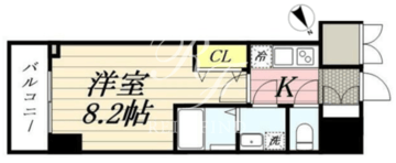 グランパセオ田端 D-102 間取り図