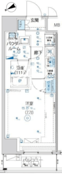 アルテシモヴェント 302 間取り図