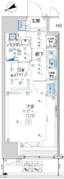 アルテシモヴェント 602 間取り図