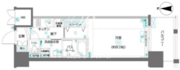 ズーム東陽町 503 間取り図