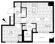 ステージファースト東日本橋 603 間取り図