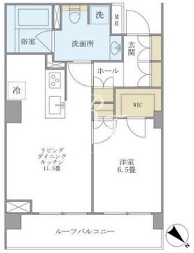 KDXレジデンス西原 404 間取り図