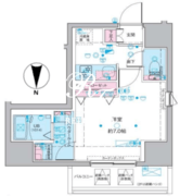 ジェノヴィア南砂町スカイガーデン 904 間取り図
