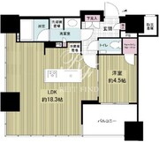 ローレルタワールネ浜松町 2008 間取り図