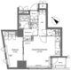 コンフォリア日本橋 301 間取り図