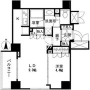 レジディア月島 503 間取り図