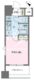 ドゥーエ新川 1108 間取り図