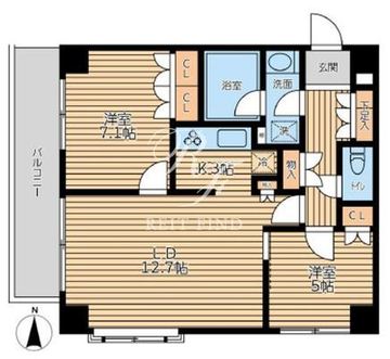 KDXレジデンス代官山2 402 間取り図