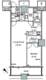 ザ東京タワーズミッドタワー 2928 間取り図