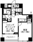 レジディア四谷三丁目 314 間取り図