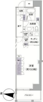 アビティ目黒 211 間取り図