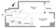 レジディア東麻布 802 間取り図