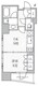 ディームス大手町ノース 303 間取り図