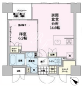 東神田テラスレジデンス 1011 間取り図