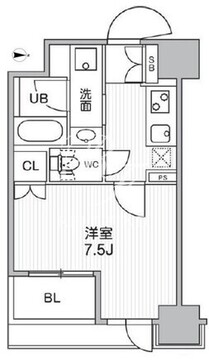 東神田テラスレジデンス 206 間取り図
