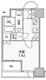 東神田テラスレジデンス 206 間取り図