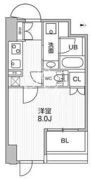 東神田テラスレジデンス 607 間取り図