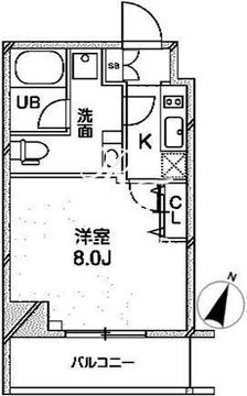 グランパセオ巣鴨 702 間取り図